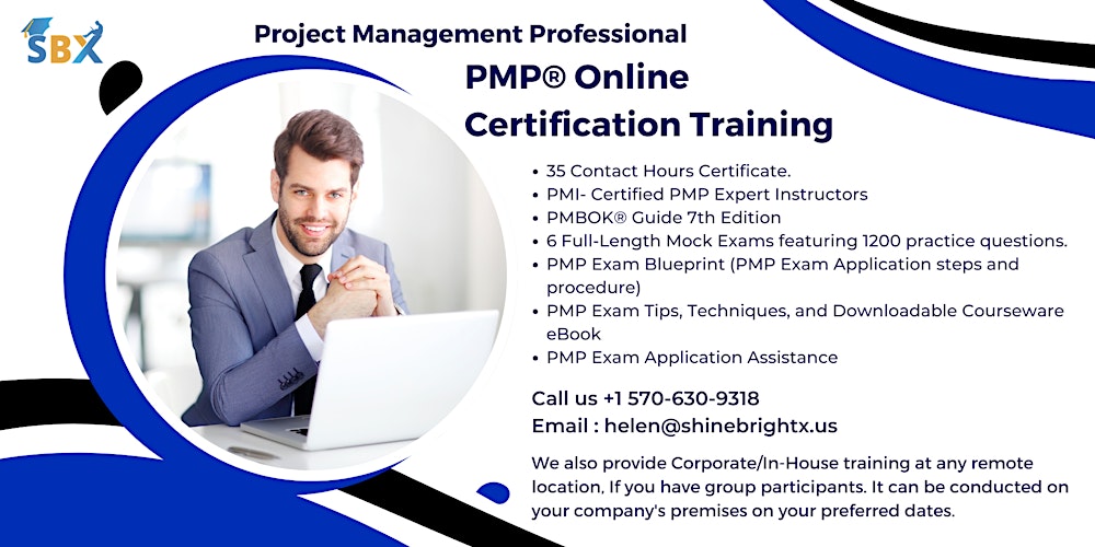 PMP Live Instructor Led Certification Training Bootcamp Opa-locka, FL