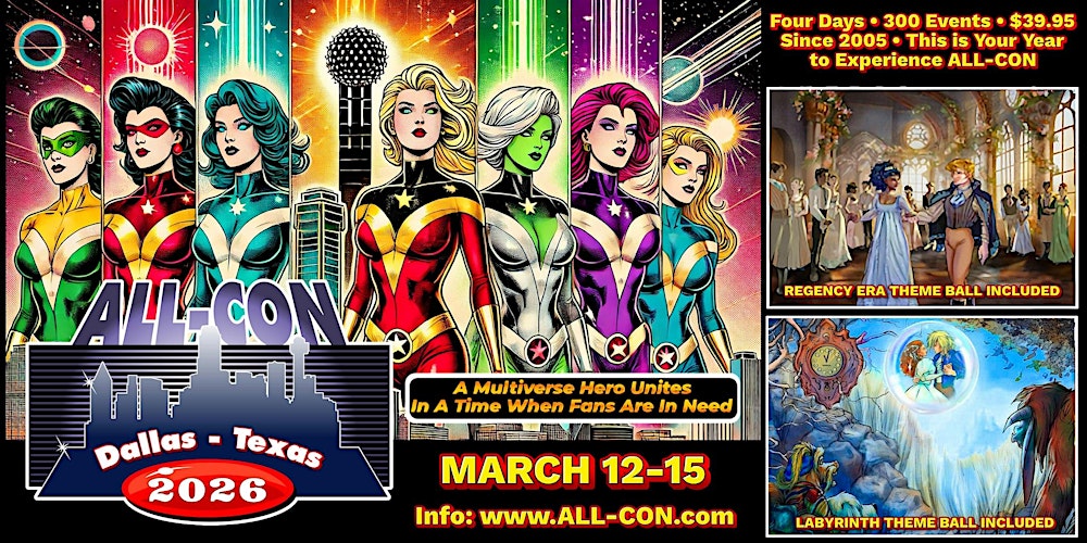 ALL-CON 2026: Vendors (booths, badges, promotions, services, etc.)