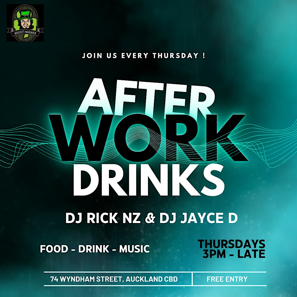 After Work Drinks with Live DJs