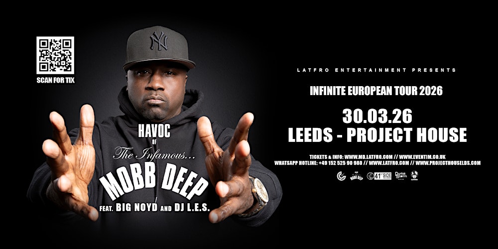 Mobb Deep Havoc feat. Big Noyd, DJ L.E.S. Live in Leeds