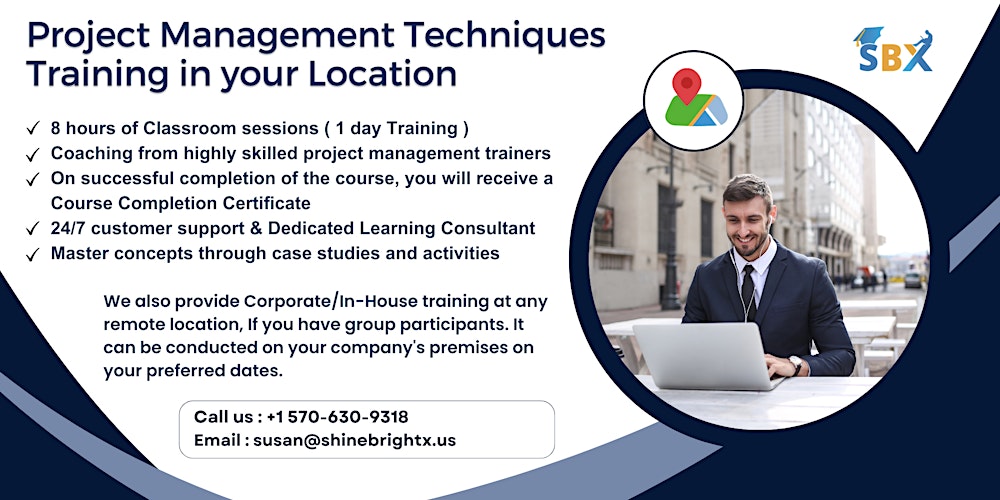 Project Management Techniques Training in North Druid Hills, GA