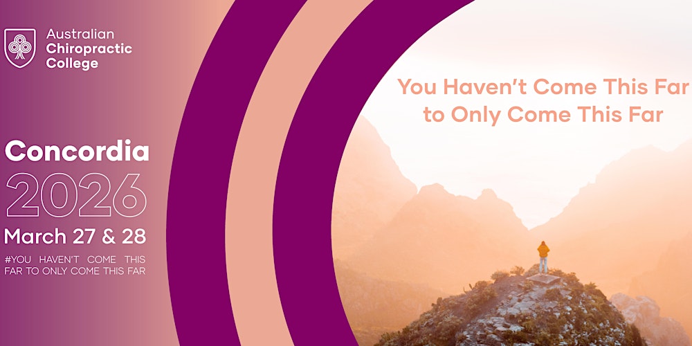 Concordia 2026 - "You Haven't Come This Far, To Only Come This Far"