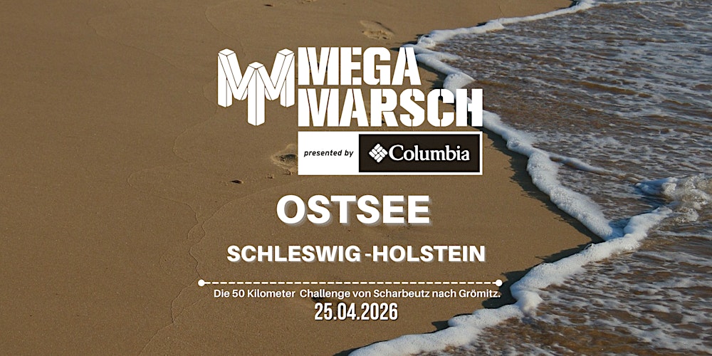 Megamarsch 50/12 Ostsee 2026 - Schleswig-Holstein - Scharbeutz nach Grömitz