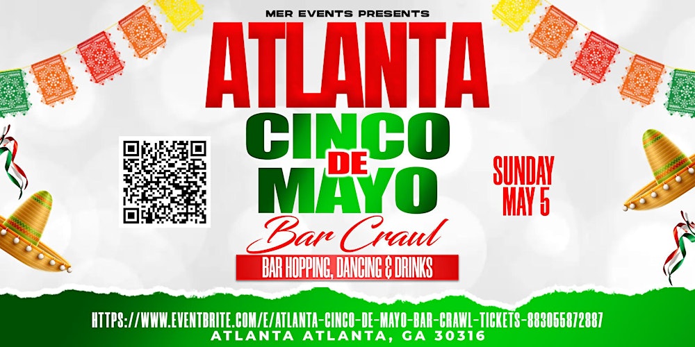 ATLANTA Cinco De Mayo Bar Crawl