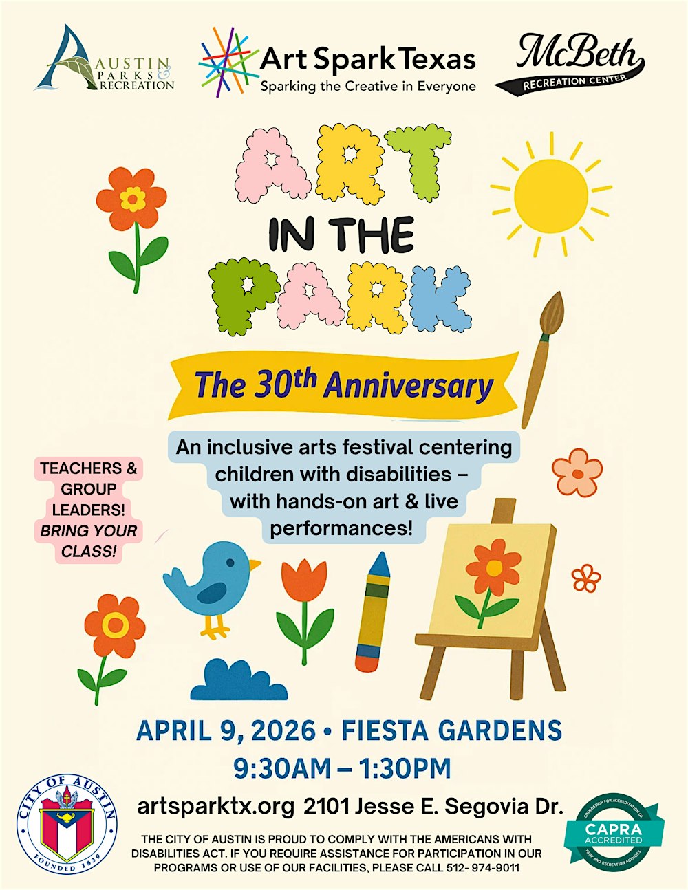Art in the Park Festival 2026