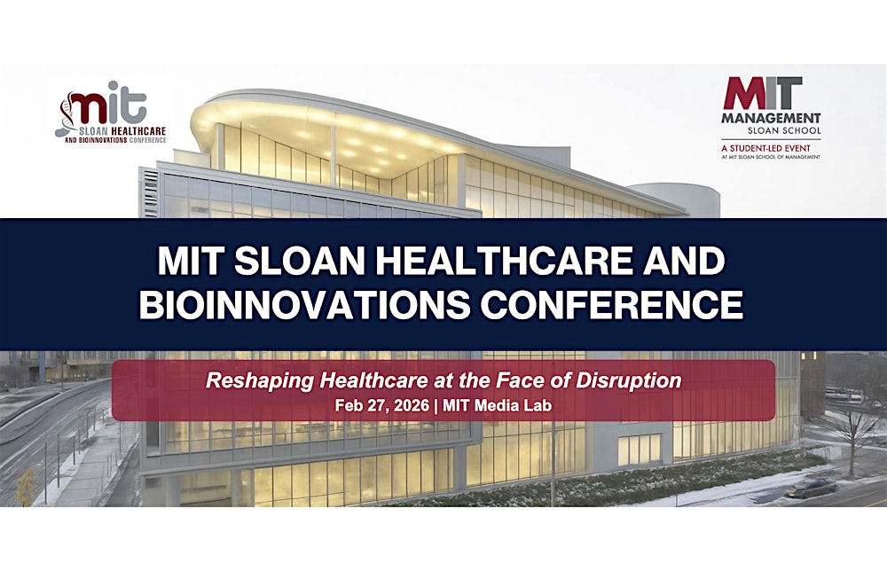 MIT Sloan Healthcare Conference 2026 | SHBC & SHIP
