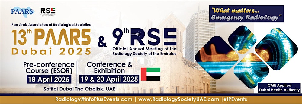 13th Pan-Arab Association of Radiological Societies (PAARS) (RSE)
