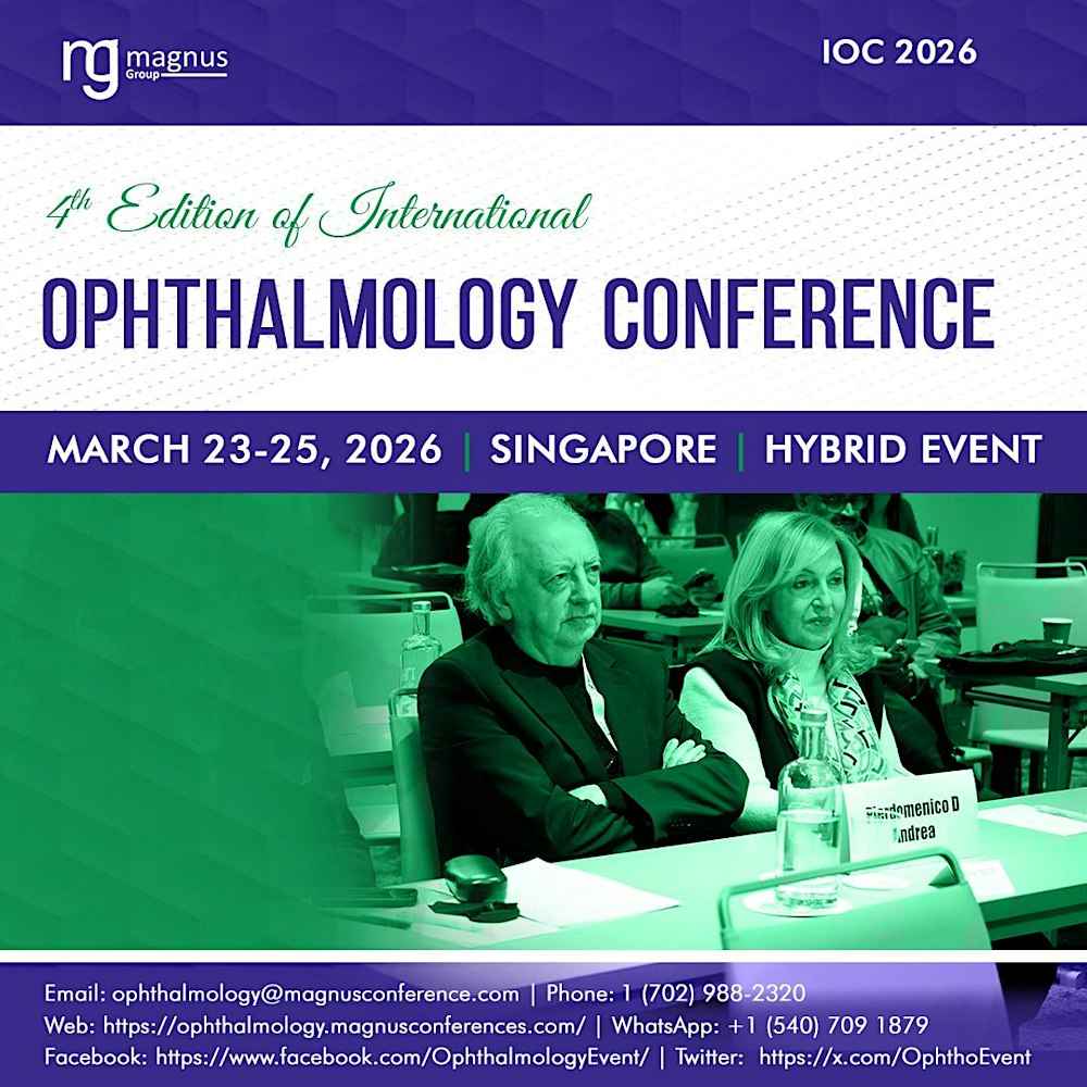 4th Edition of International Ophthalmology Conference