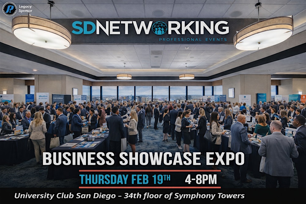 SD Networking Events February 2026 Business Showcase Expo