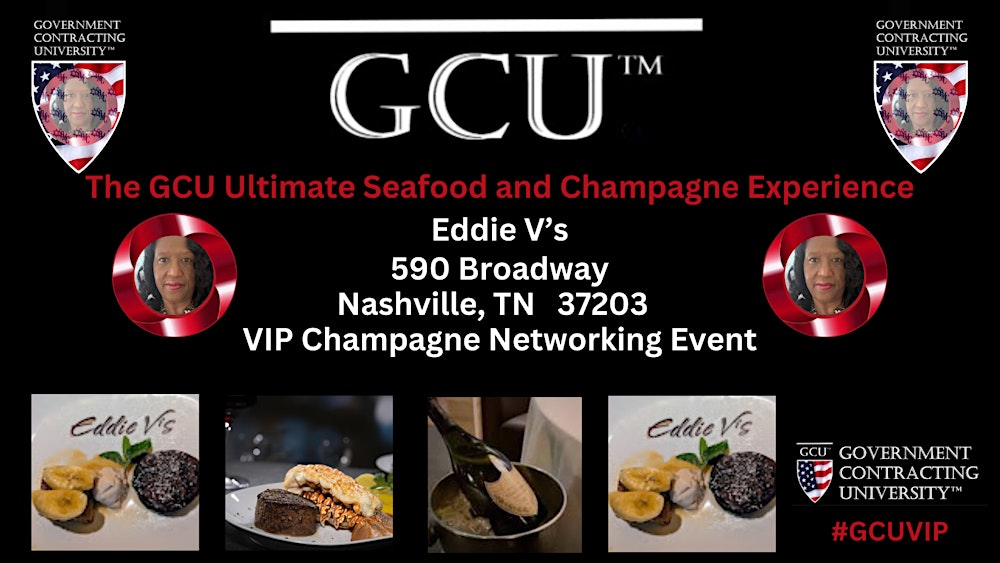 The GCU Ultimate Seafood and Champagne Networking Experience