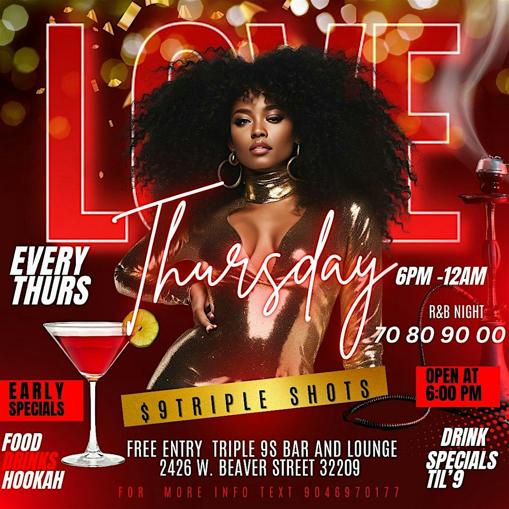 Thumpin Thursdays - 70’s, 80’s, and 90’s R&B