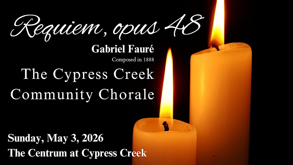Fauré Requiem concert