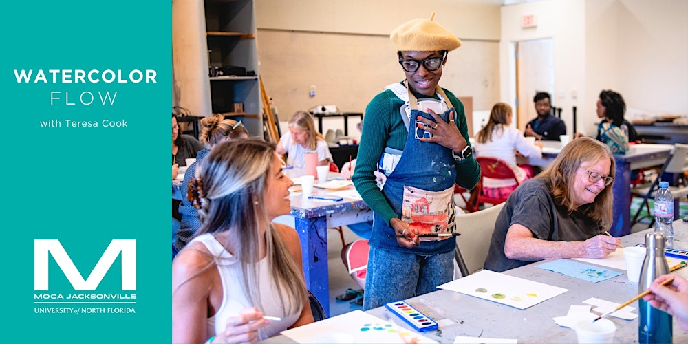 MOCA Watercolor Flow: A Mixed-Level Workshop with Teresa Cook
