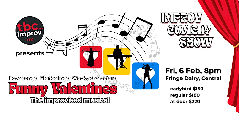 TBC Improv Presents: Funny Valentine’s - A fully improvised musical
