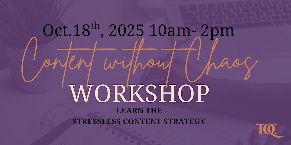 Content Without Chaos Workshop