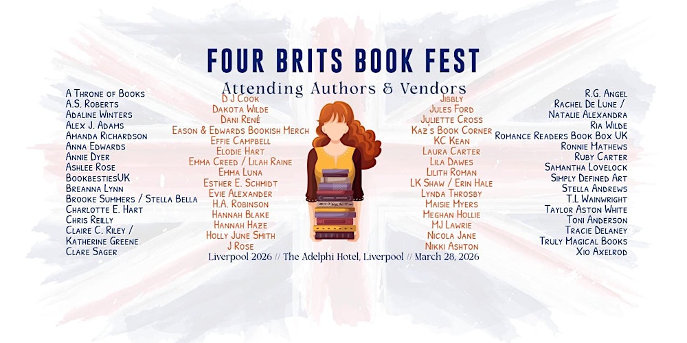 Four Brits Book Fest 2026 Liverpool