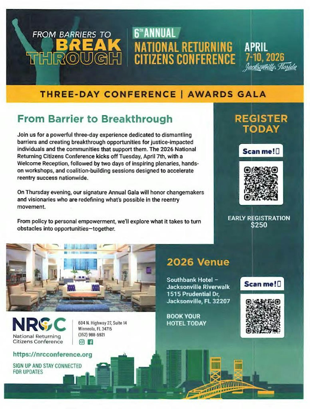 NATIONAL RETURNING CITIZENS  CONFERENCE  2026