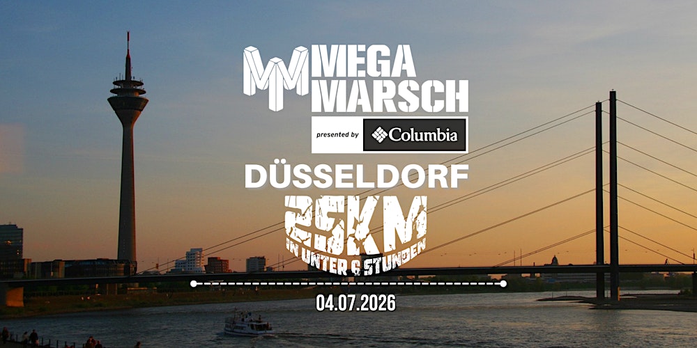 Megamarsch 25/6 Düsseldorf 2026