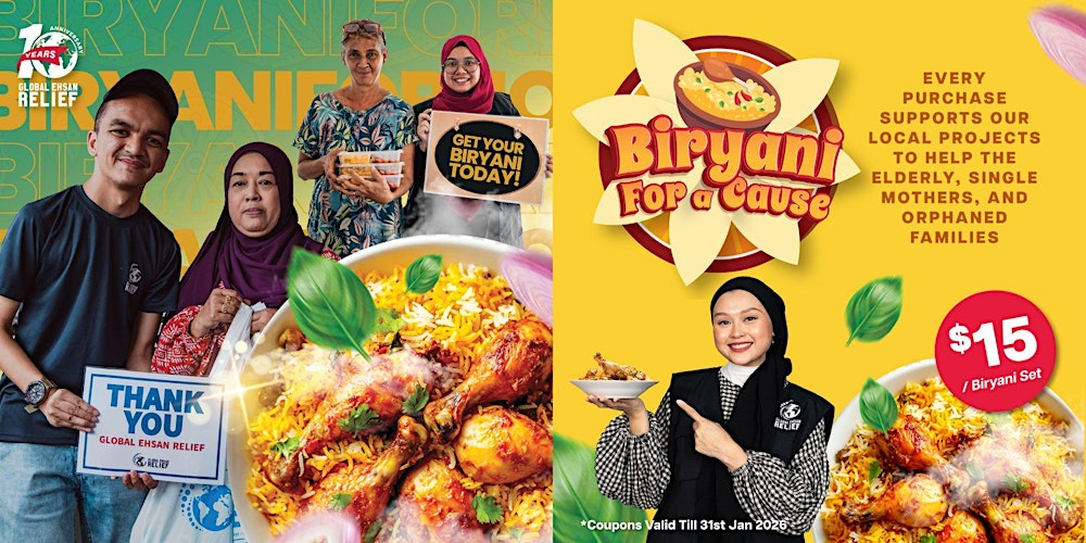 $15 Biryani For a Cause!