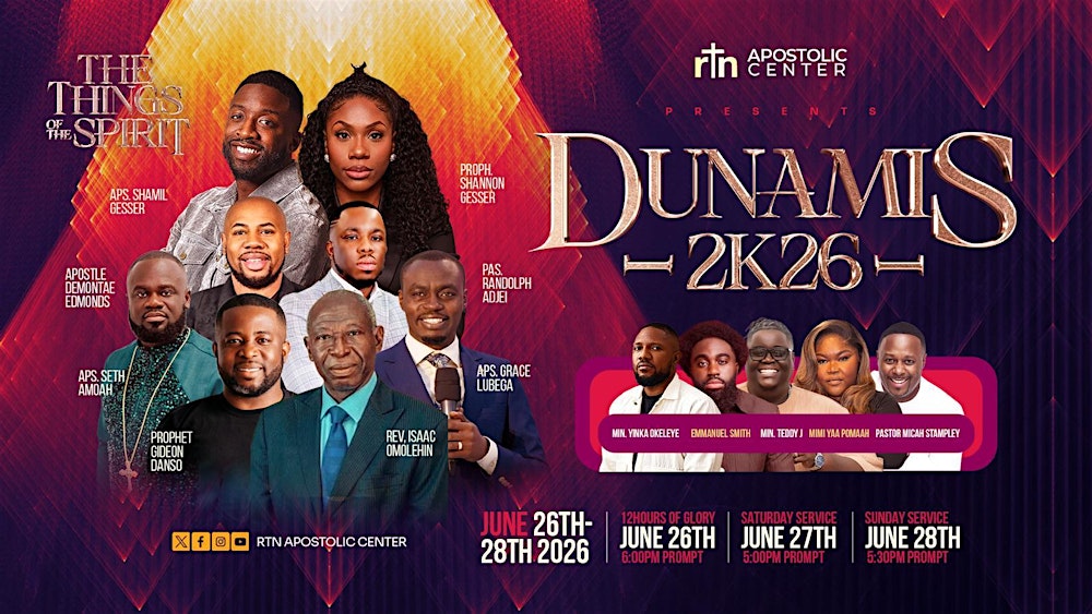 DUNAMIS 2K26: THE THINGS OF THE SPIRIT