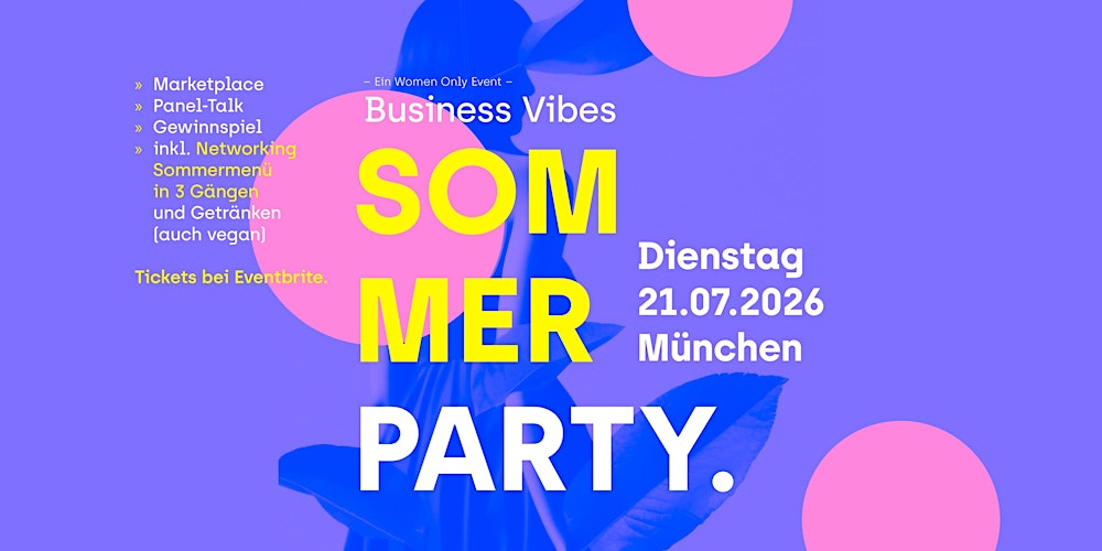 Business Vibes  Sommerevent 2026