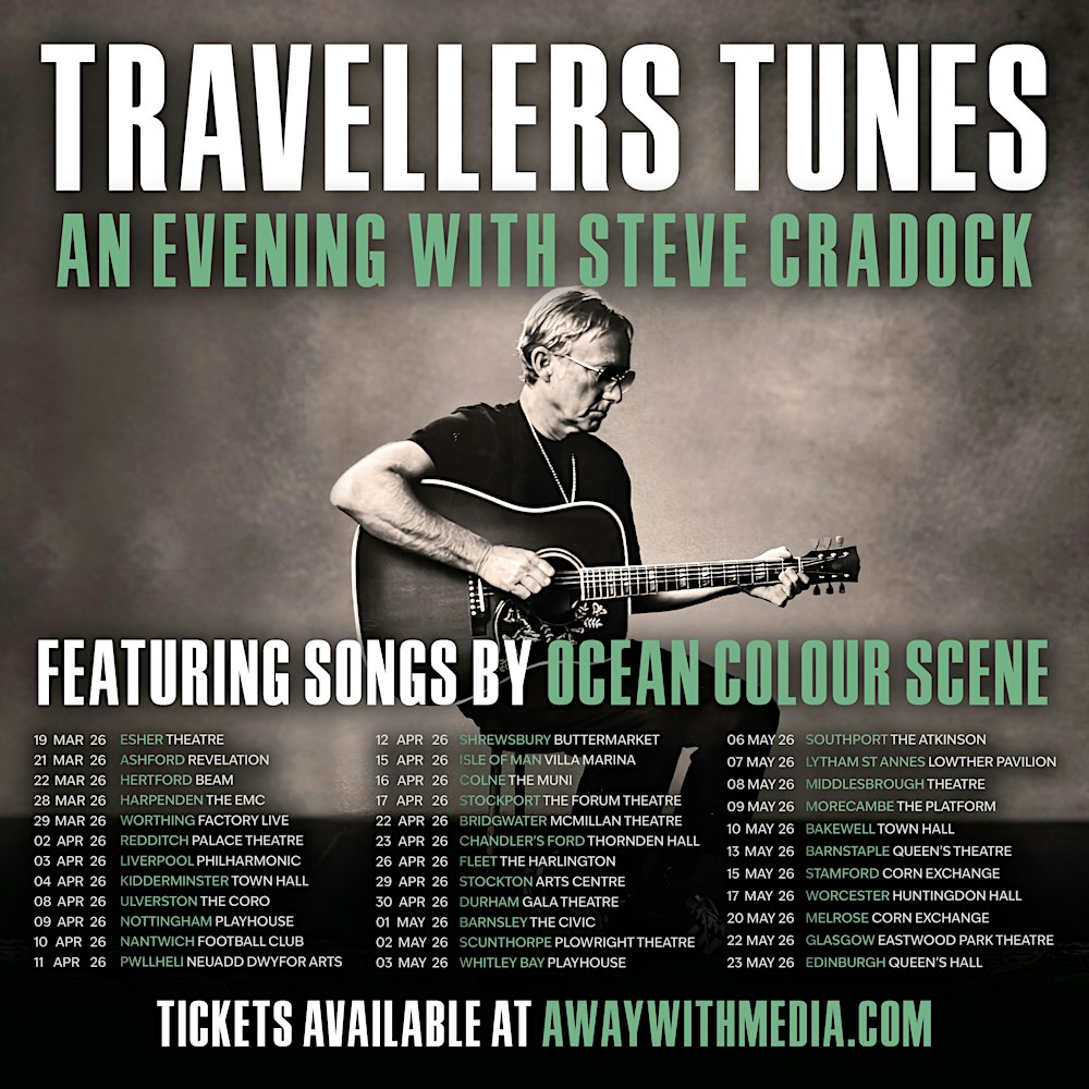 Travellers Tunes - An Evening With Steve Cradock