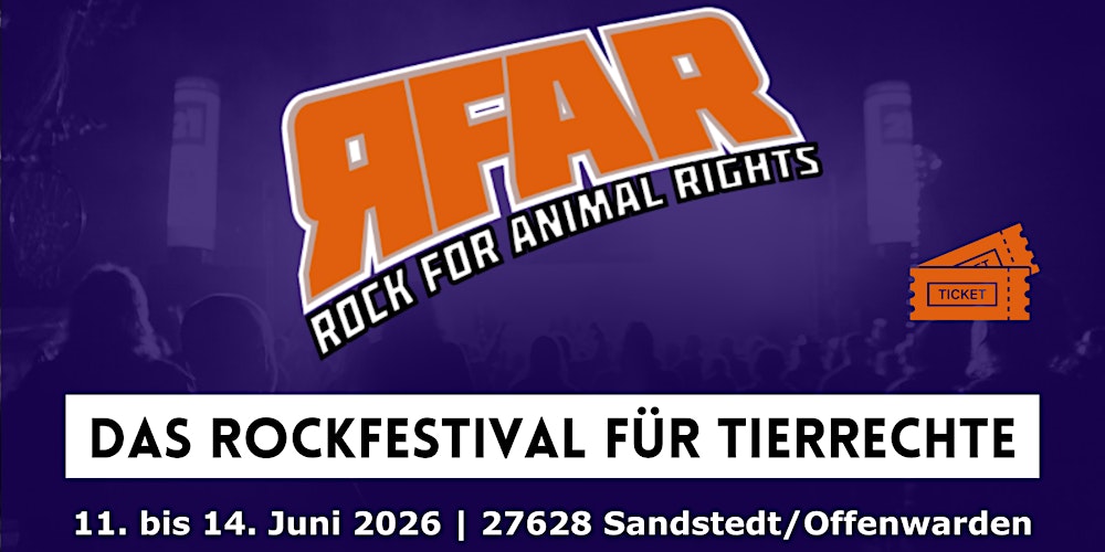 Rock For Animal Rights Festival 2026