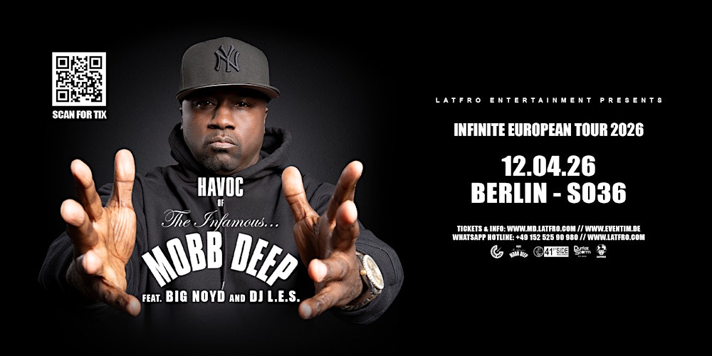 Mobb Deep Havoc feat. Big Noyd, DJ.L.E.S. Live in Berlin