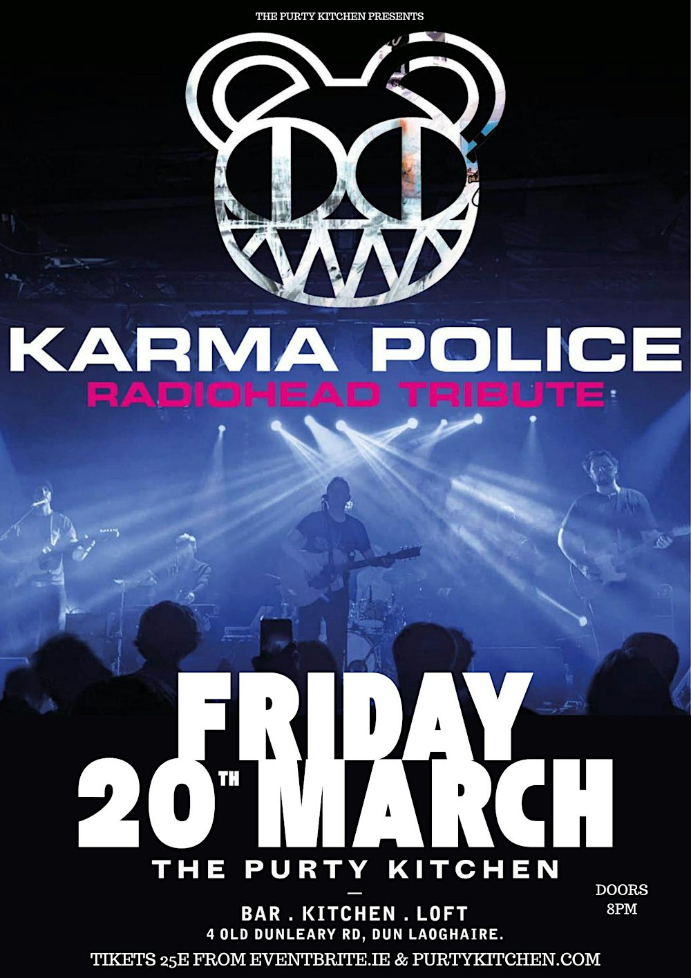 Karma Police - A Tribute to Radiohead - Live at The Purty Kitchen Venue