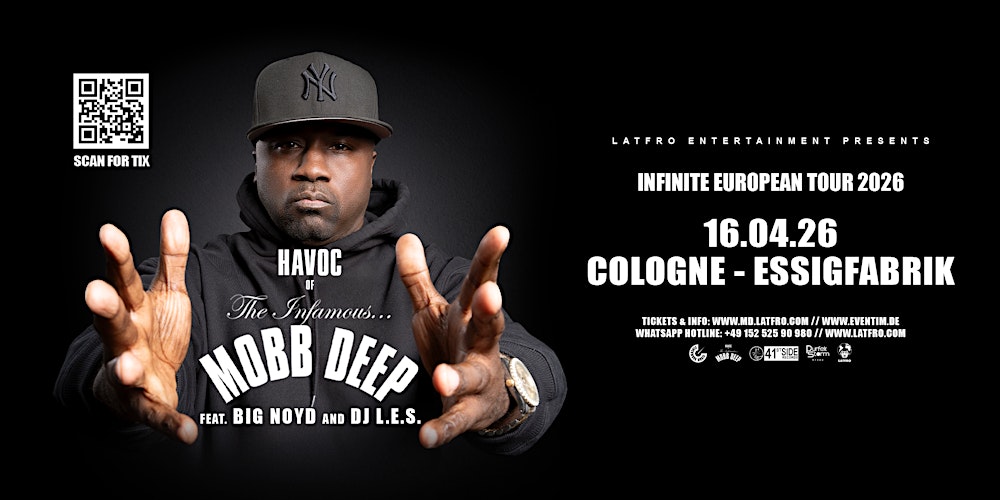 Mobb Deep Havoc feat. Big Noyd, DJ.L.E.S. Live in Cologne