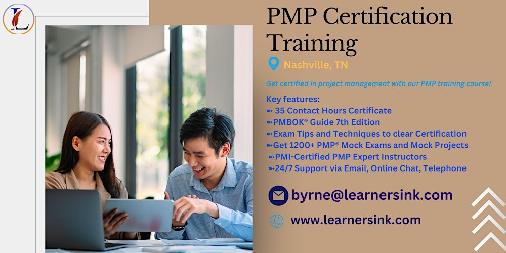 PMP Examination Certification Classroom Training in Nashville, TN