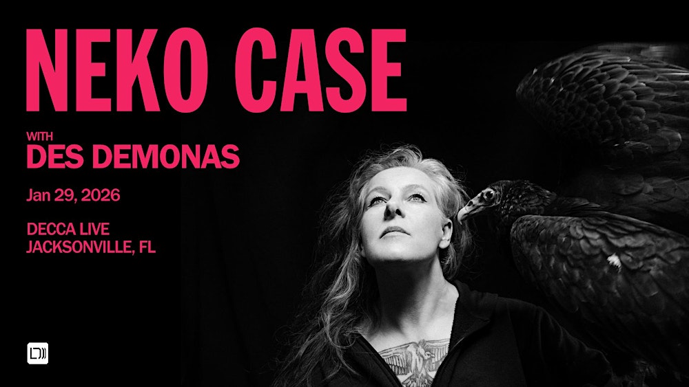 NEKO CASE Neon Grey Midnight Green Tour at Decca Live  | Thurs 01.29.26