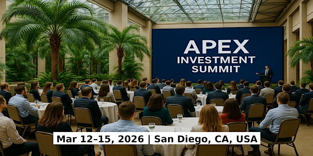 Apex Masters Expos – Investment Summit in San Diego, CA, USA