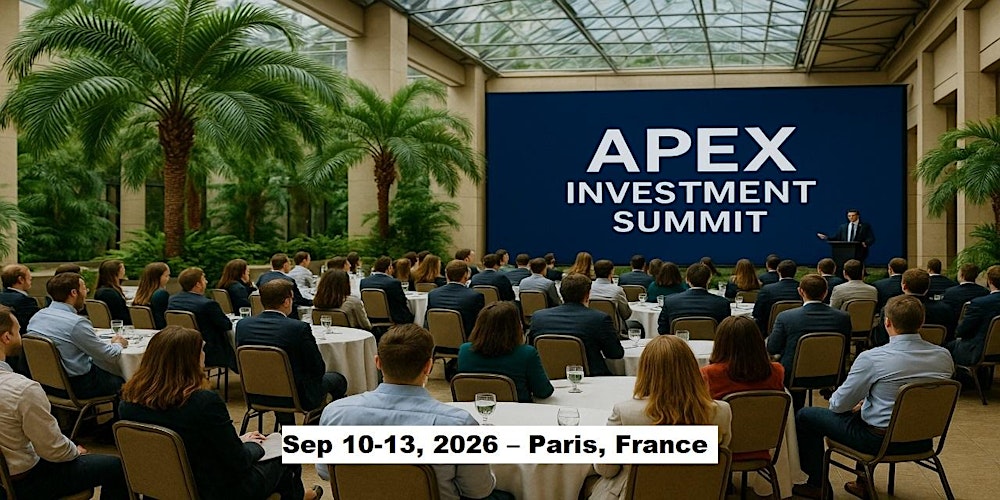 Apex Masters Expos – Investment Summit in Paris, France