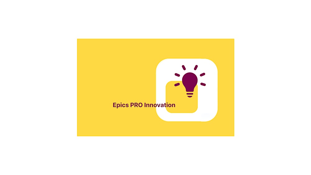 Epics PRO koulutus: Innovaatio näkyväksi ja luovuus liikkeelle (FI)