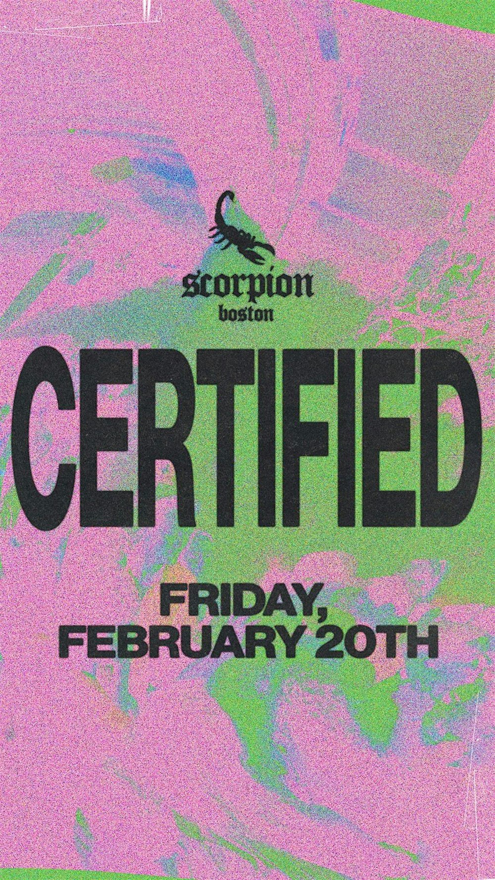 〽️CERTIFIED @ SCORPION FRIDAYS〽️ ⛔️FREEE ENTRY⛔️ - FR❄️STFGXzotix