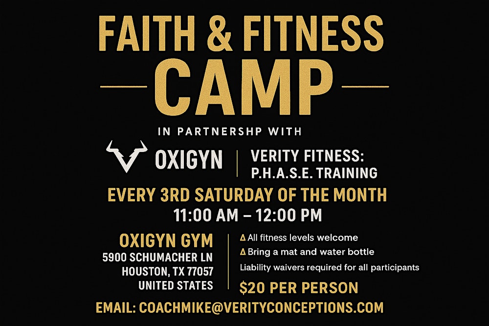 Faith and Fitness Camp