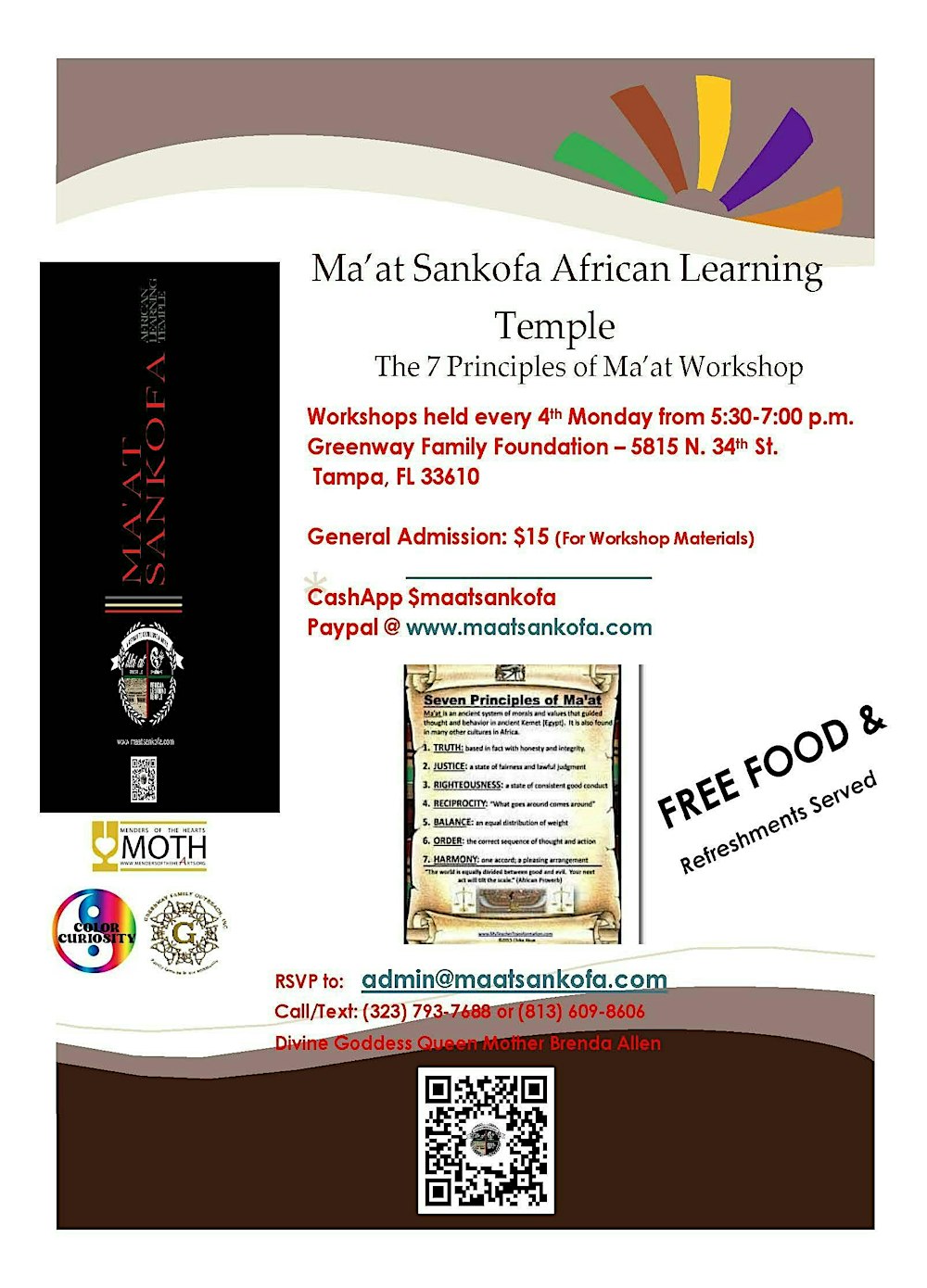 The 7 Principles of Ma'at Workshop