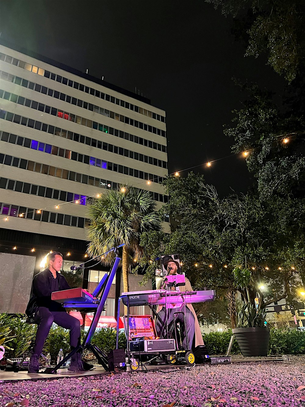 Keys In The Park: A Melodic Duel