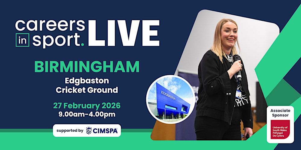 Careers in Sport LIVE - Birmingham