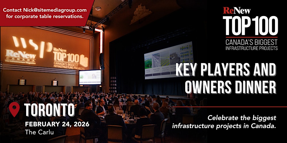 Top100 Projects Dinner 2026 Toronto