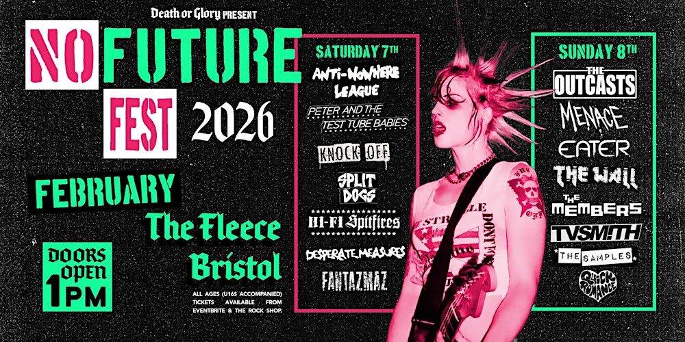 No Future Punk Festival 2026 - WEEKEND TICKET