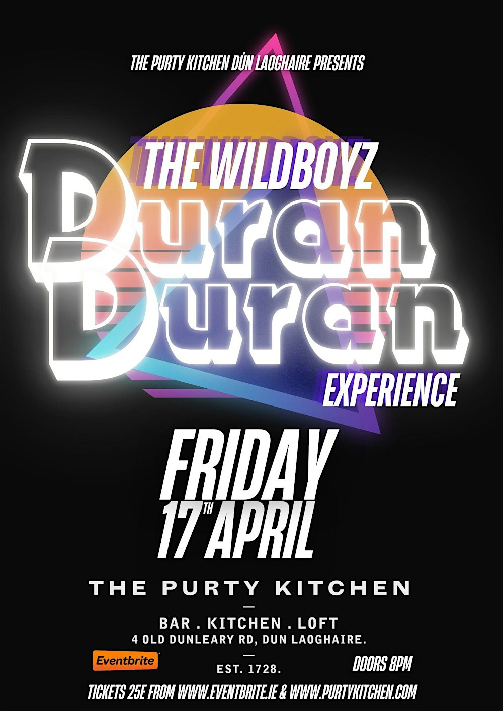 Wildboyz - The Duran Duran Experience - Live at The Purty Kitchen