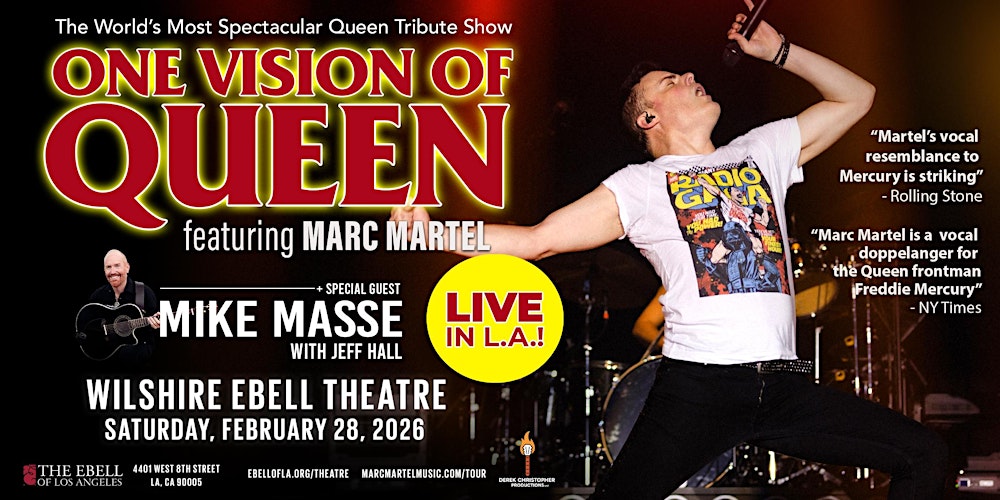 One Vision of Queen with Marc Martel