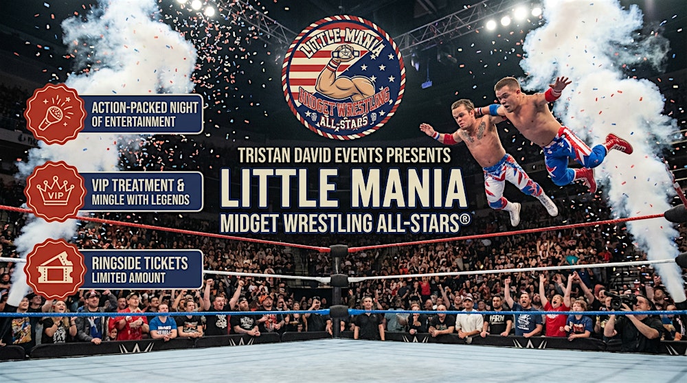 Little Mania Midget Wrestling All-Stars Take Over Boston, MA