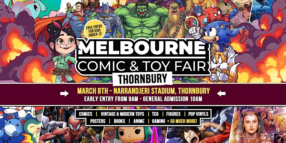 Melbourne Comic & Toy Fair Thornbury