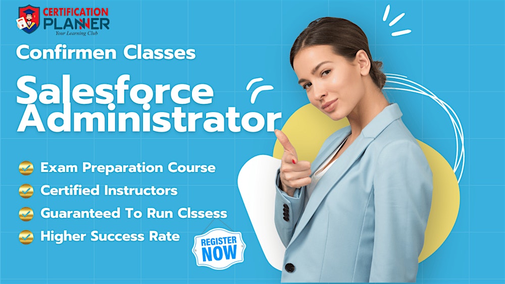 Salesforce Administrator Guaranteed to Run Charlotte In-Person Training