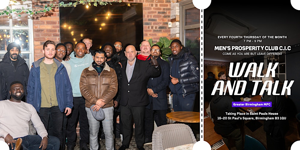 Men's Prosperity Club - Walk and Talk Greater Birmingham