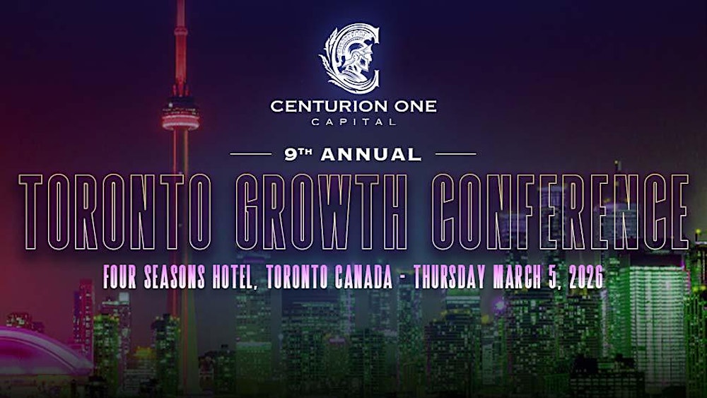 Centurion One Capital 9th Annual Growth Conference