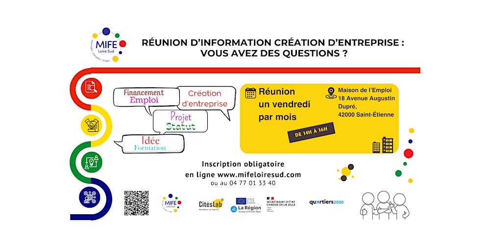 Création d'entreprise : Parlons-en !
